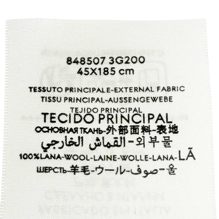 未使用品△GUCCI グッチ 848507 GGウール スカーフ ミニフリンジ マフラー ピンク 45×185cm 現行品 正規品 レディース 定価73700円 箱付