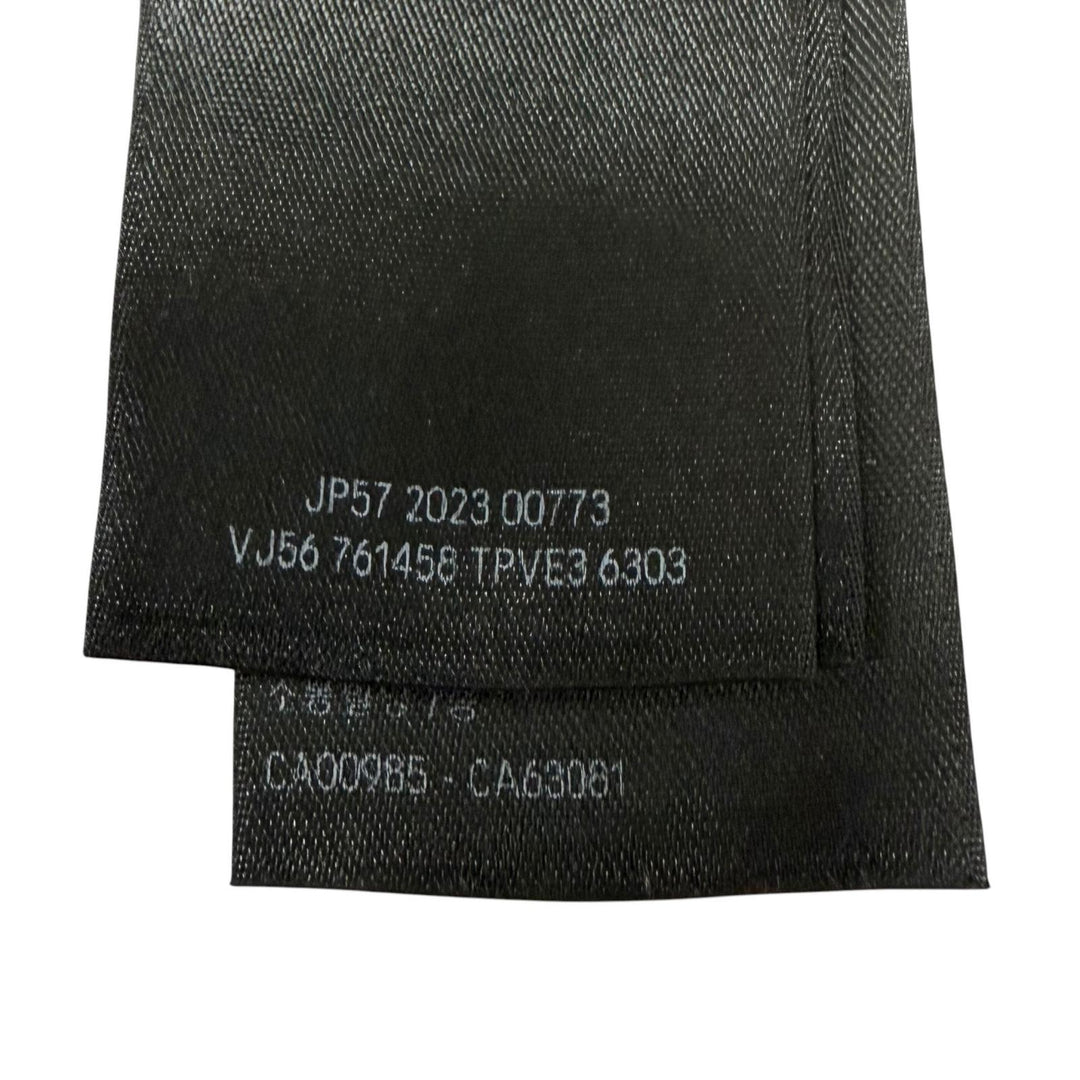 未使用品□BALENCIAGA バレンシアガ 23AW 761458 Faux Logo Round Hem Hoodie ダメージ加工 プルオーバー パーカー レッド 1 正規品