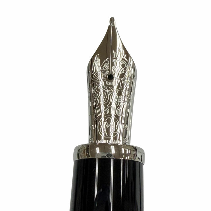 未使用品▼MONTBLANC モンブラン 作家シリーズ2008 ジョージ バーナード ショー 18K 万年筆 ボールペン シャープペンシル 3本セット