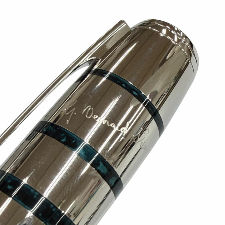 未使用品▼MONTBLANC モンブラン 作家シリーズ2008 ジョージ バーナード ショー 18K 万年筆 ボールペン シャープペンシル 3本セット
