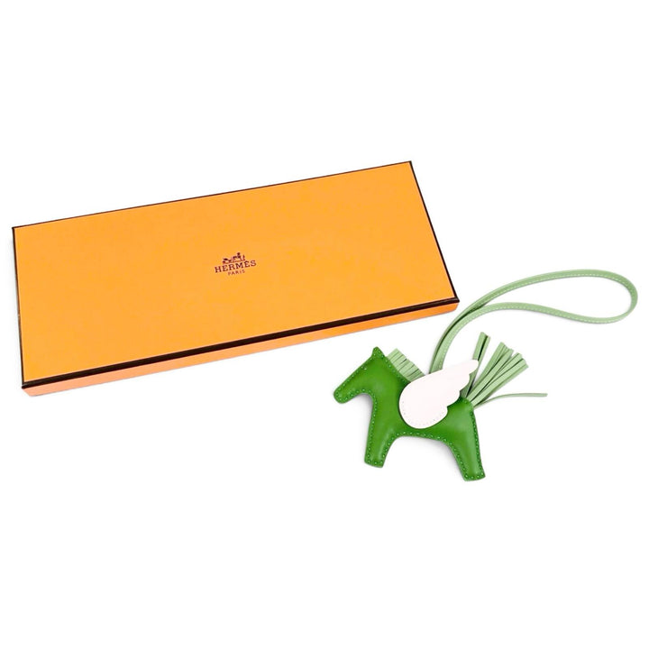 未使用品▲HERMES エルメス ロデオチャーム ペガサスPM アニョーミロ スイフト チャーム ヴェールユッカ ヴェールクリケット B刻印 仏製