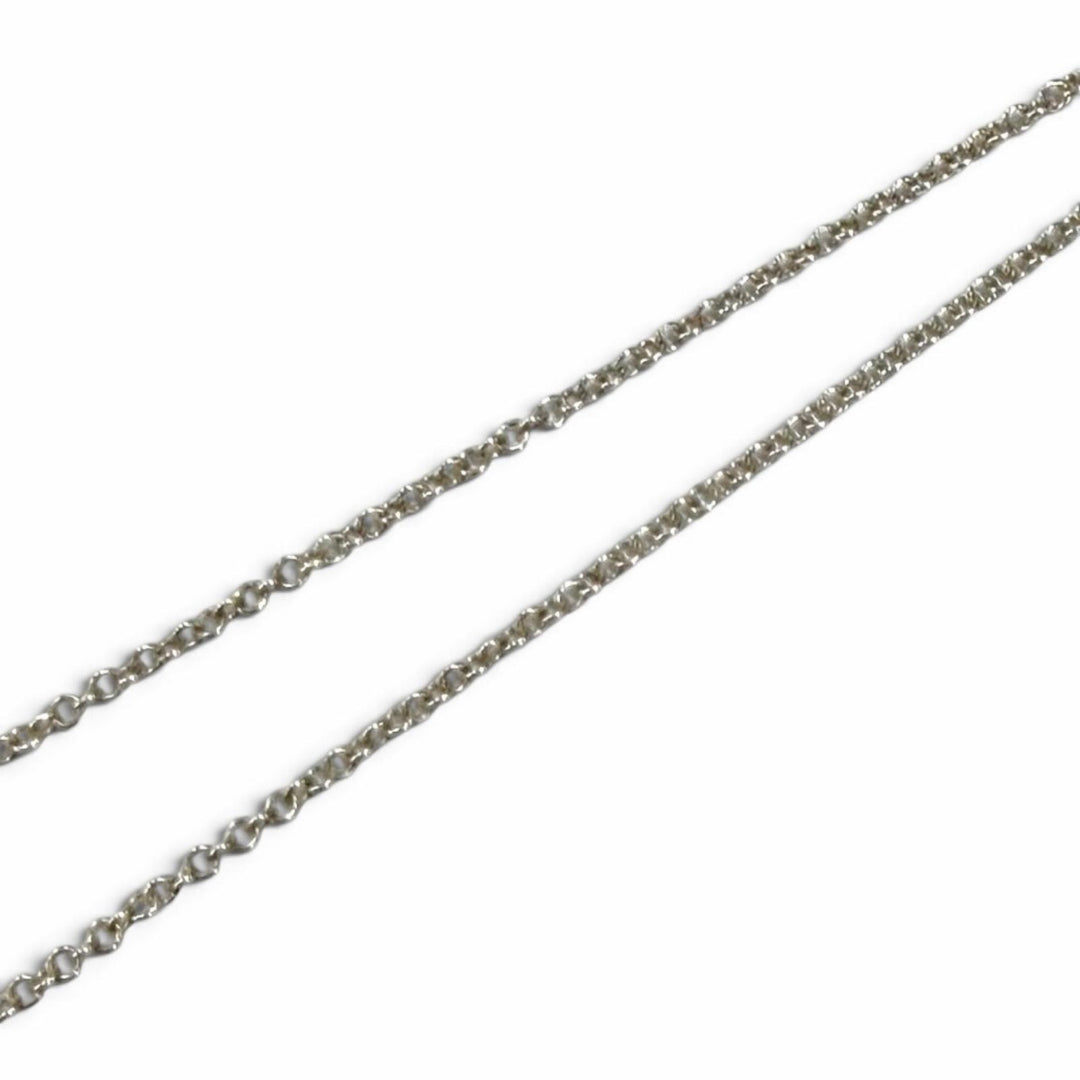 美品★TIFFANY&amp;Co. ティファニー ティファニーT スマイル ペンダント スモール AG925 ネックレス アクセサリー シルバー 重量1.9g