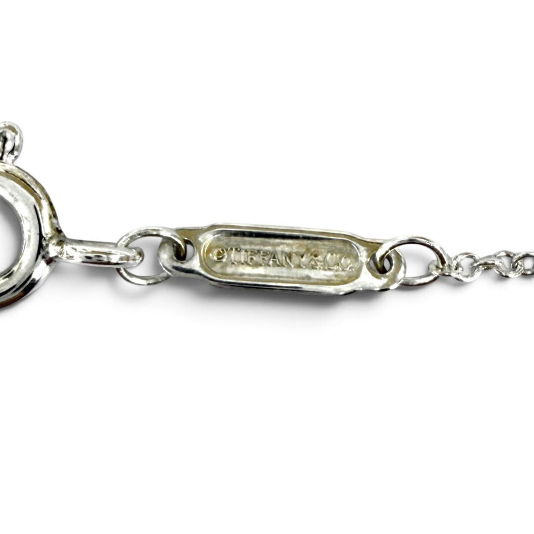 美品★TIFFANY&amp;Co. ティファニー ティファニーT スマイル ペンダント スモール AG925 ネックレス アクセサリー シルバー 重量1.9g