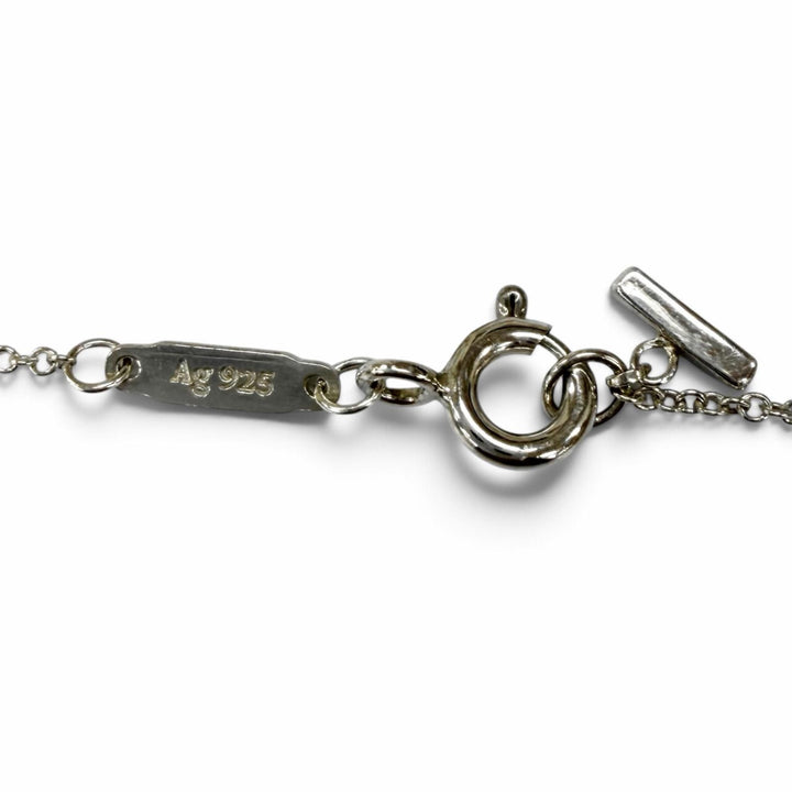 美品★TIFFANY&amp;Co. ティファニー ティファニーT スマイル ペンダント スモール AG925 ネックレス アクセサリー シルバー 重量1.9g