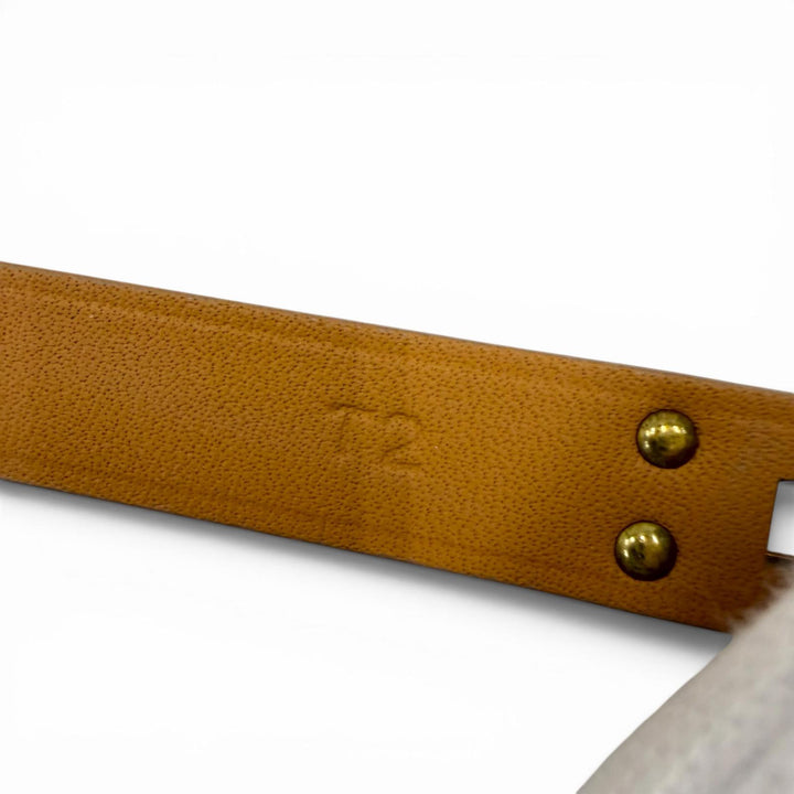 未使用品☆HERMES エルメス ミニケリードゥブルトゥールジョーヌプッサン ピンクゴールド金具 レザー ブレスレット T2 W刻 箱・保存袋付