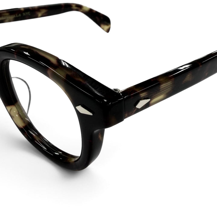 極美品●MOSCOT モスコット MEKLER クラシックハバナ ウェリントン メガネ 眼鏡 アイウェア ブラウンデミ 46□24 145 メンズ
