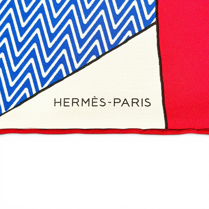 未使用品▲HERMES エルメス カレ45 Harnais de cabriolet 幌馬車のハーネス シルク100％ スカーフ マルチ 仏製 正規品 レディース 箱付き