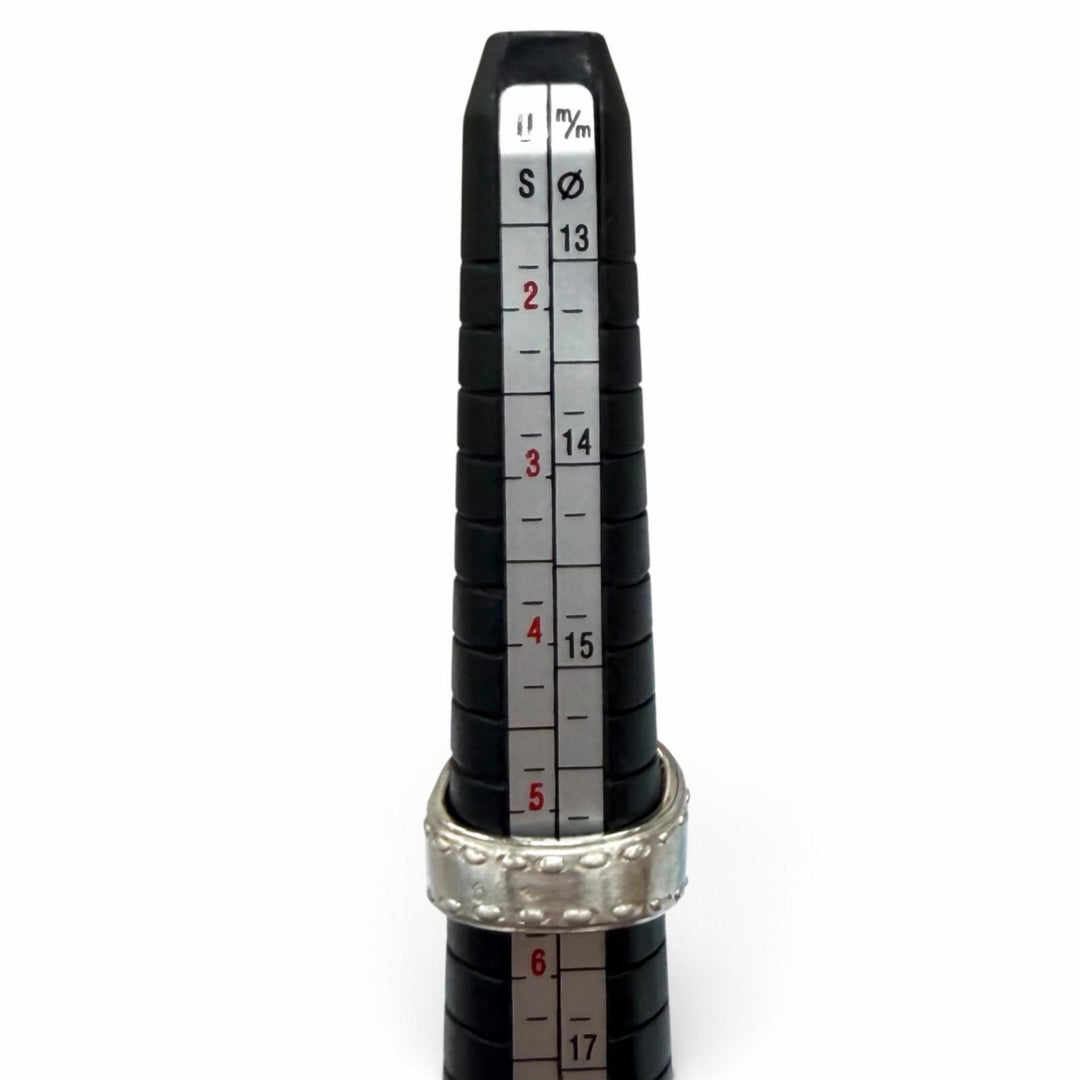美品★HERMES エルメス ヴィンテージ 925 メキシコ ダブル リング 指輪 アクセサリー シルバー 52 JP11号相当 重量7.36g レディース