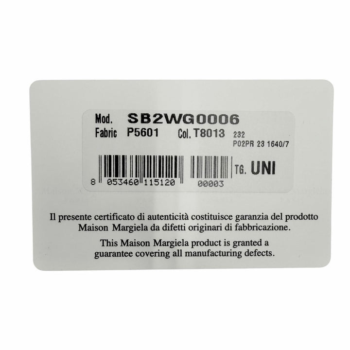 極美品◇Maison Margiela メゾンマルジェラ SB2WG0006 5AC サテン スウェードレザー マイクロ 2WAY ショルダーバッグ 黒 イタリア製