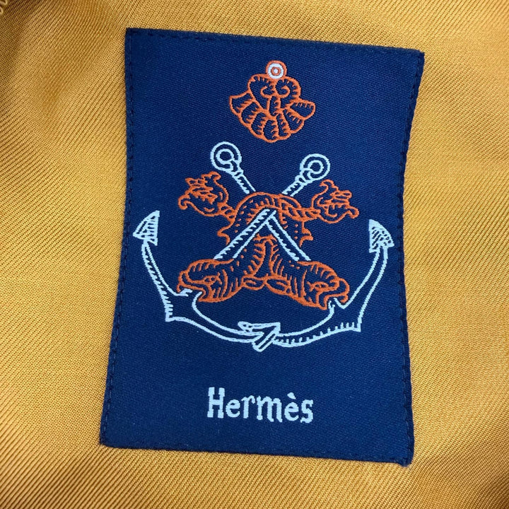 極美品☆HERMES エルメス ヴォーバン コットン100％ シルバー金具 セリエ金具 キャスケット アイボリー 57 フランス製 正規品 レディース