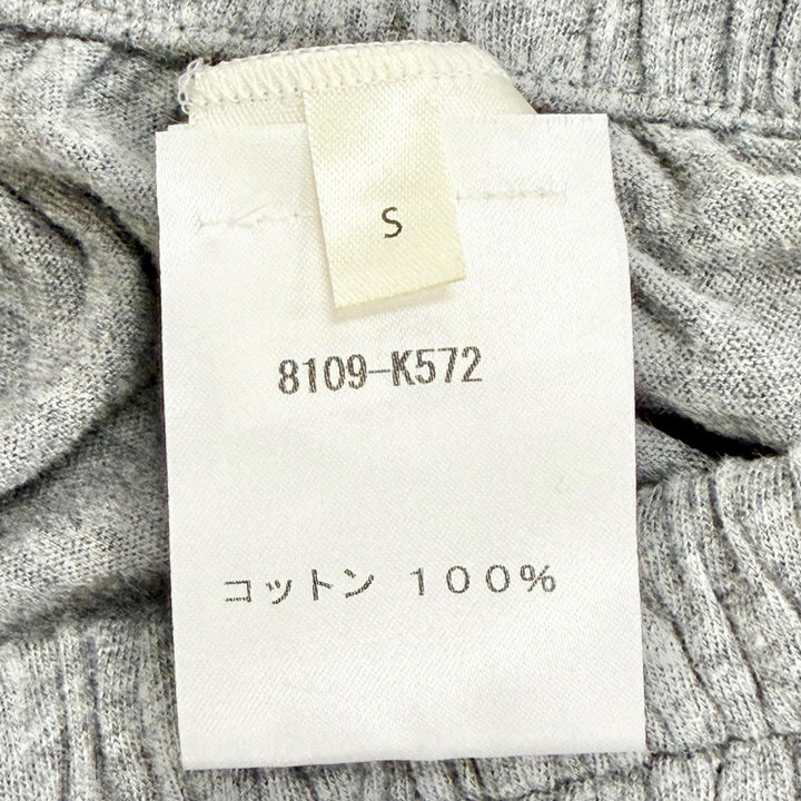 美品△THE ROW ザロウ 8109-K572 コットン100％ イージーパンツ リラックスパンツ グレー S イタリア製 正規品 レディース