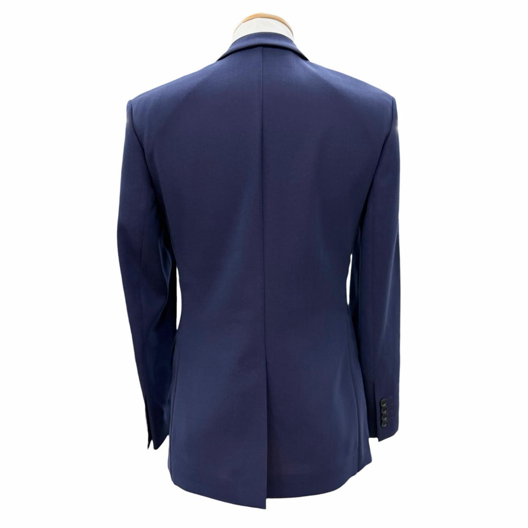極美品▼Dior HOMME ディオールオム 16SS 663C277F3591 ウール100% シングルジャケット テーラード ネイビー 44 正規品 ガーメント付き