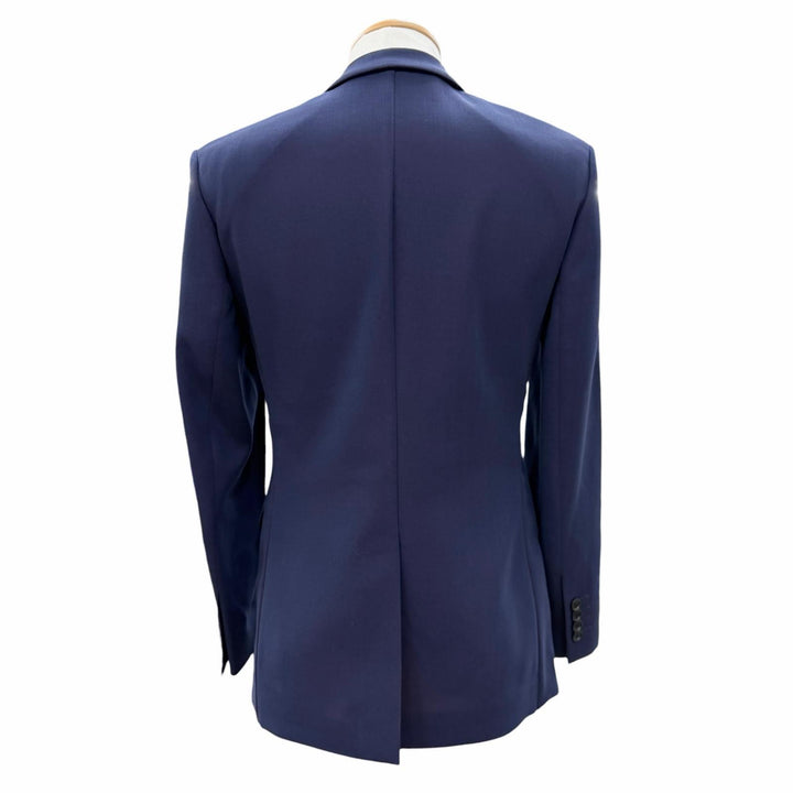 極美品▼Dior HOMME ディオールオム 16SS 663C277F3591 ウール100% シングルジャケット テーラード ネイビー 44 正規品 ガーメント付き