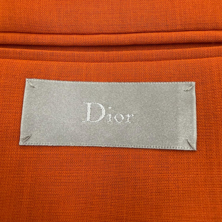 極美品▼Dior HOMME ディオールオム 16SS 663C277F3591 ウール100% シングルジャケット テーラード ネイビー 44 正規品 ガーメント付き