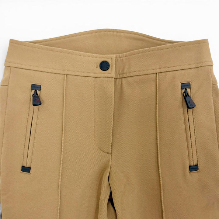 未使用品△MONCLER GRENOBLE モンクレール グルノーブル 2025年製 K20982A00001 PANTALONE ロゴワッペン フィット パンツ 40 正規品