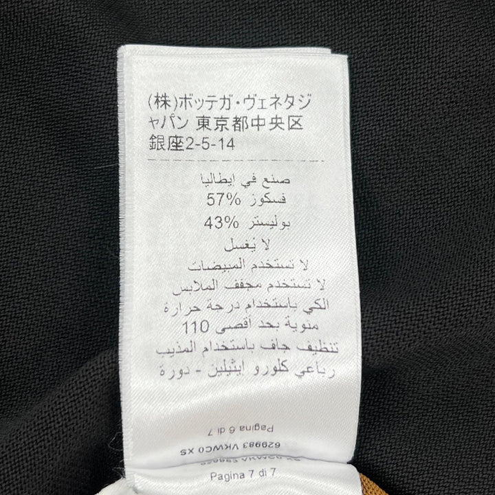 美品▲BOTTEGAVENETA ボッテガヴェネタ 20AW 629983 ドレープTシャツ カットソー ブラウン XS イタリア製 正規品 レディース