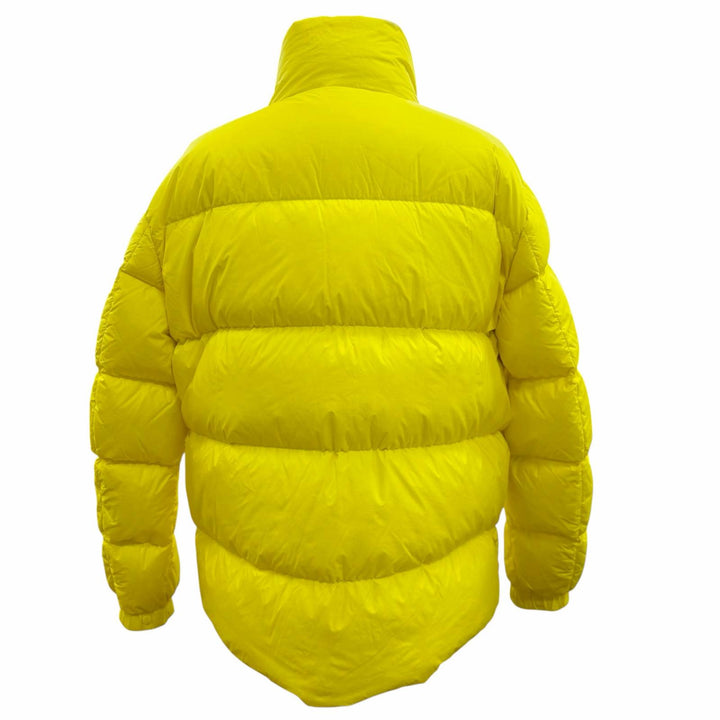 美品▼MONCLER モンクレール 23-24AW CITALA シタラ ロゴワッペン付き ダブルジップアップ ダウンジャケット イエロー 3 正規品 メンズ