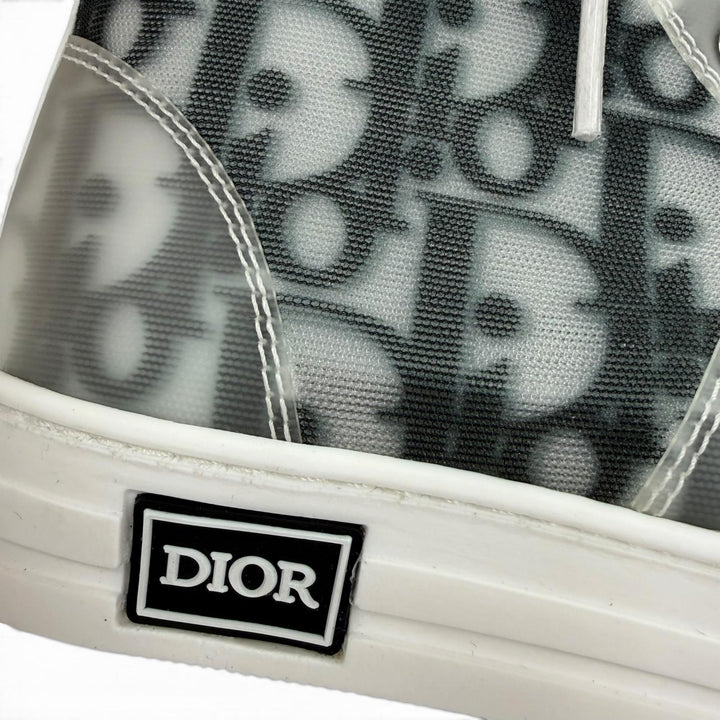 未使用品☆Christian Dior クリスチャンディオール B23 オブリーク ハイトップ ハイカットスニーカー 31 JP19cm相当 キッズ 定価125000円