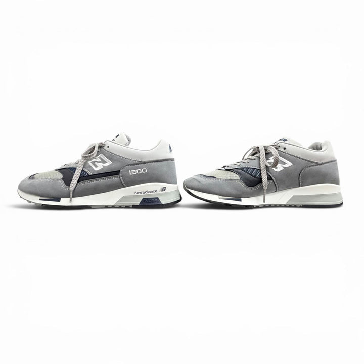 極美品△NEW BALANCE ニューバランス U1500UKG STEEL GRAY スウェードレザー スニーカー グレー US9 D（27cm） イングランド製 メンズ