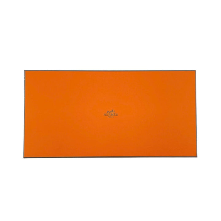 未使用品▲HERMES エルメス ステアーズ コットン100％ Hロゴ フェイスタオル ベージュ フランス製 正規品 レディース 箱付き