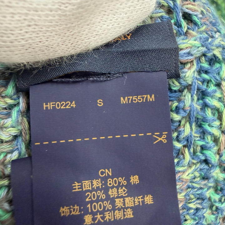 美品▼LOUIS VUITTON ルイヴィトン 2024年製 M7557M クロシェハット ダミエ パームツリー グラデーション シグネチャーパッチ S 正規品