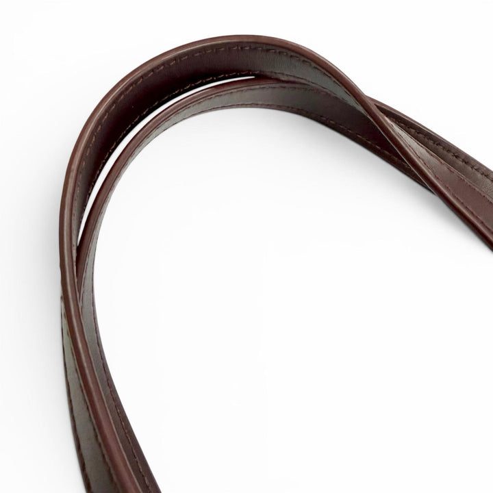 美品△LOEWE ロエベ A657V25X01 パズルフォルド トートミニ シャイニーカーフスキン 2WAY ハンドルバッグ ショルダーバッグ バーガンディ