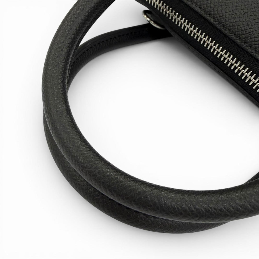 未使用品☆HERMES エルメス ボリード1923 30 ヴォーエプソン シルバー金具 ハンドバッグ ブラック K刻印 仏製 レディース 箱・保存袋付き