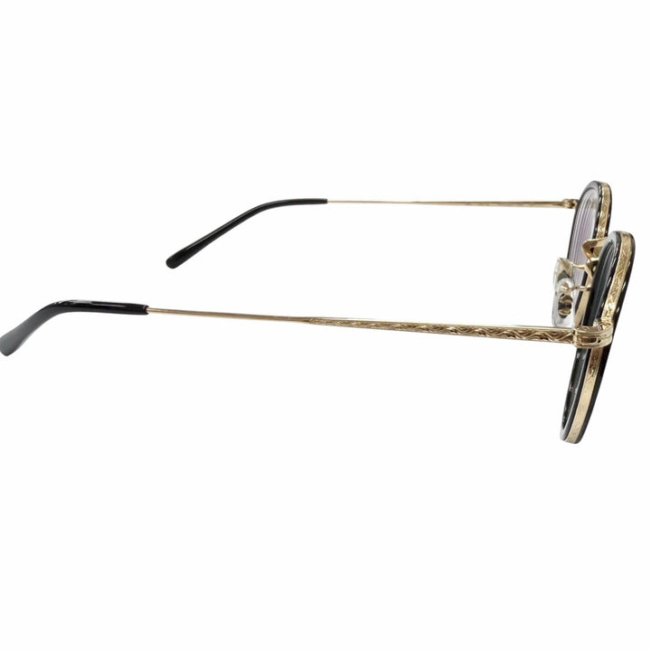 美品□OLIVER PEOPLES オリバーピープルズ MP-2 雅 リミテッドエディション メガネ 眼鏡 アイウェア ブラック 46□24-148 度入り 日本製