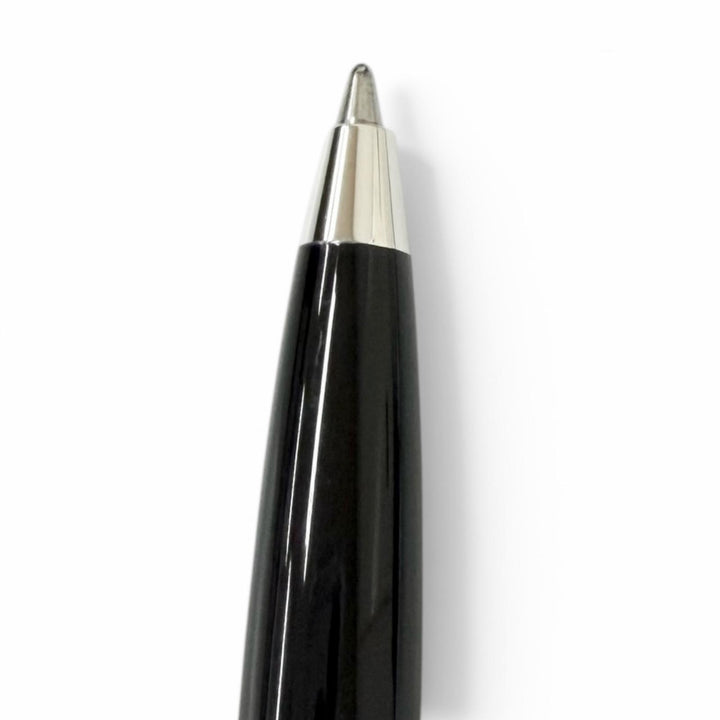 美品□MONTBLANC モンブラン マイスターシュテュック オマージュ・ア・W.A.モーツァルト プラチナライン ボールペン ブラック ドイツ製