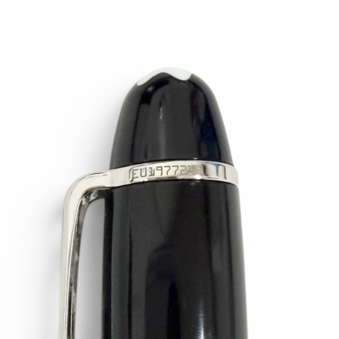 美品□MONTBLANC モンブラン マイスターシュテュック オマージュ・ア・W.A.モーツァルト プラチナライン ボールペン ブラック ドイツ製