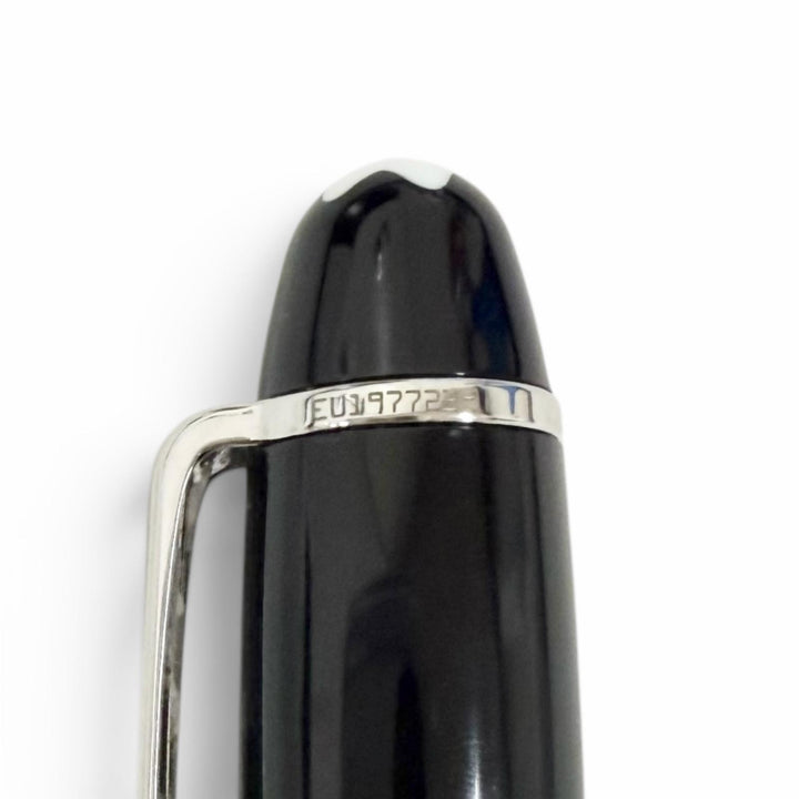 美品□MONTBLANC モンブラン マイスターシュテュック オマージュ・ア・W.A.モーツァルト プラチナライン ボールペン ブラック ドイツ製