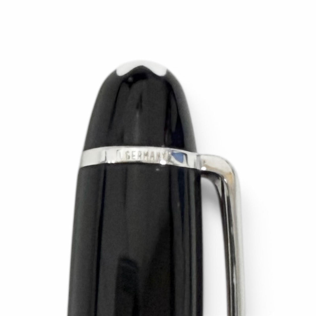 美品□MONTBLANC モンブラン マイスターシュテュック オマージュ・ア・W.A.モーツァルト プラチナライン ボールペン ブラック ドイツ製