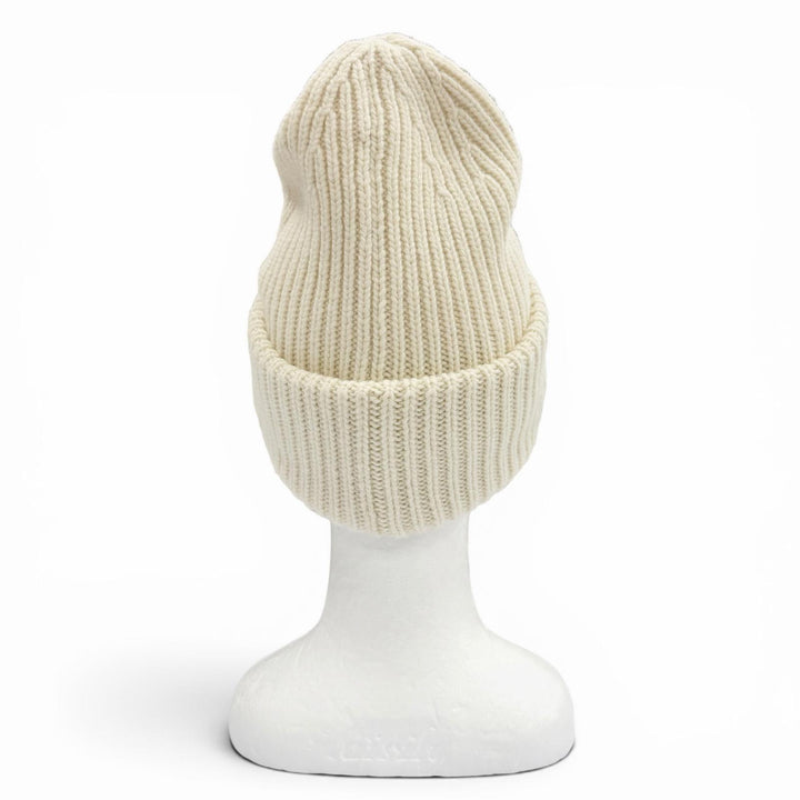 極美品▼MONCLER GENIUS 8 Palm Angels モンクレール ジーニアス 8 パーム エンジェルス ウール100% ワッペン付き ニットキャップ 正規品