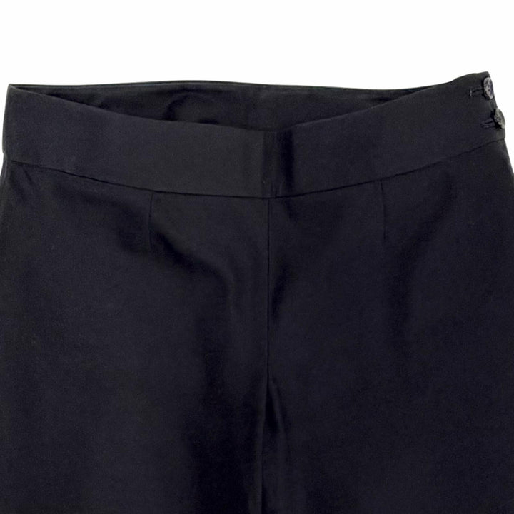 美品△tricot COMME des GARCONS トリココムデギャルソン ヴィンテージ TK-P009 03sアーカイブ AD2003 ロング フレアパンツ 黒 S正規品