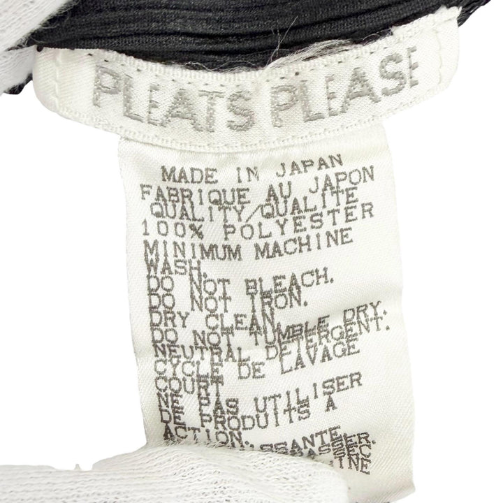 極美品△PLEATS PLEASE プリーツプリーズ イッセイミヤケ PP04-JK600 ノースリーブ トップス カットソー タンクトップ ブラック 3 正規品