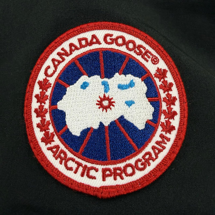 良品☆CANADA GOOSE カナダグース 6660LA TRILLIUM PARKA トリリウムパーカー ファー・フード付 ダウンコート 黒 XS 正規品 レディース