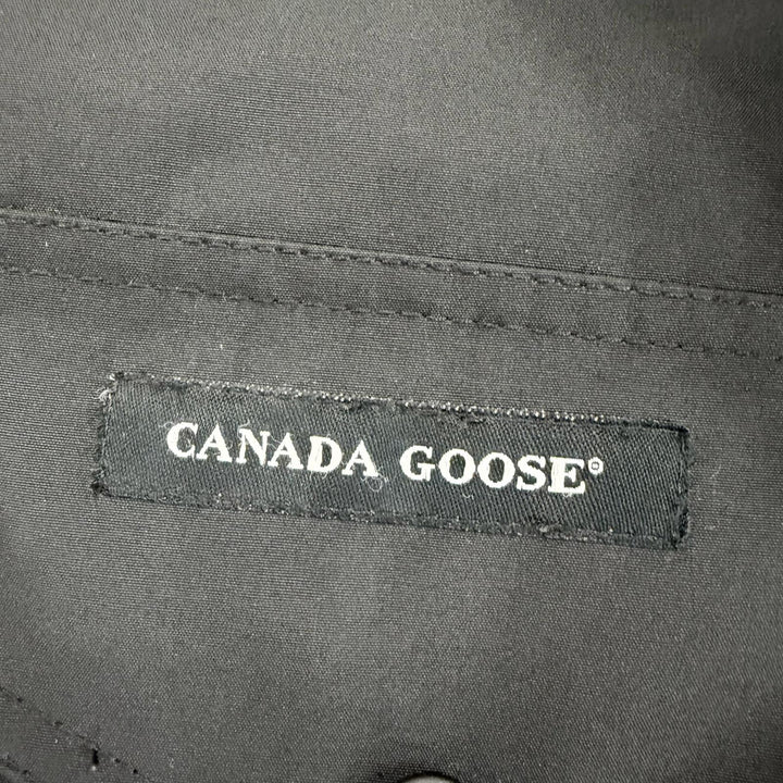 良品☆CANADA GOOSE カナダグース 6660LA TRILLIUM PARKA トリリウムパーカー ファー・フード付 ダウンコート 黒 XS 正規品 レディース