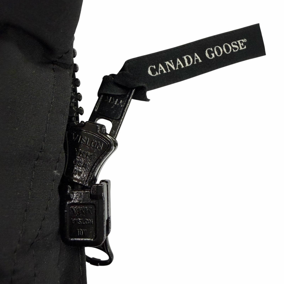 良品☆CANADA GOOSE カナダグース 6660LA TRILLIUM PARKA トリリウムパーカー ファー・フード付 ダウンコート 黒 XS 正規品 レディース