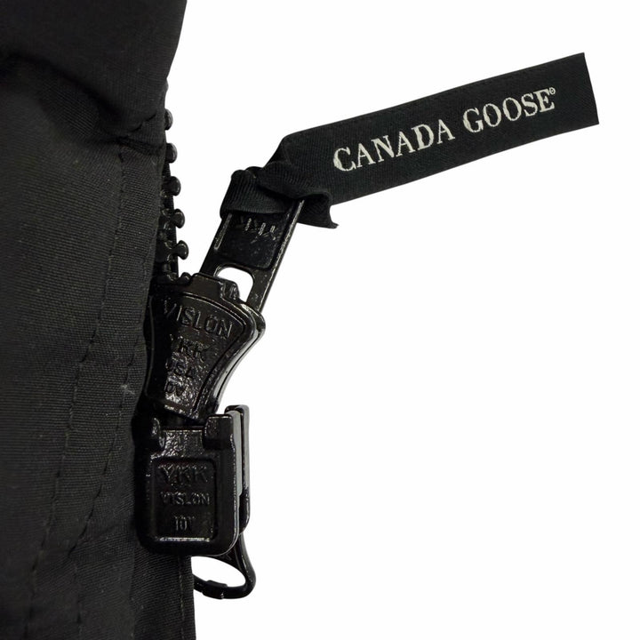 良品☆CANADA GOOSE カナダグース 6660LA TRILLIUM PARKA トリリウムパーカー ファー・フード付 ダウンコート 黒 XS 正規品 レディース