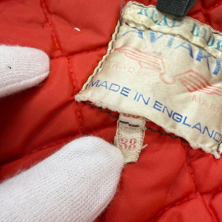 人気□Lewis Leathers ルイスレザー ヴィンテージ スーパーモンザ レザー 70s 中綿 ライダースジャケット ダークブラウン 38 英国製
