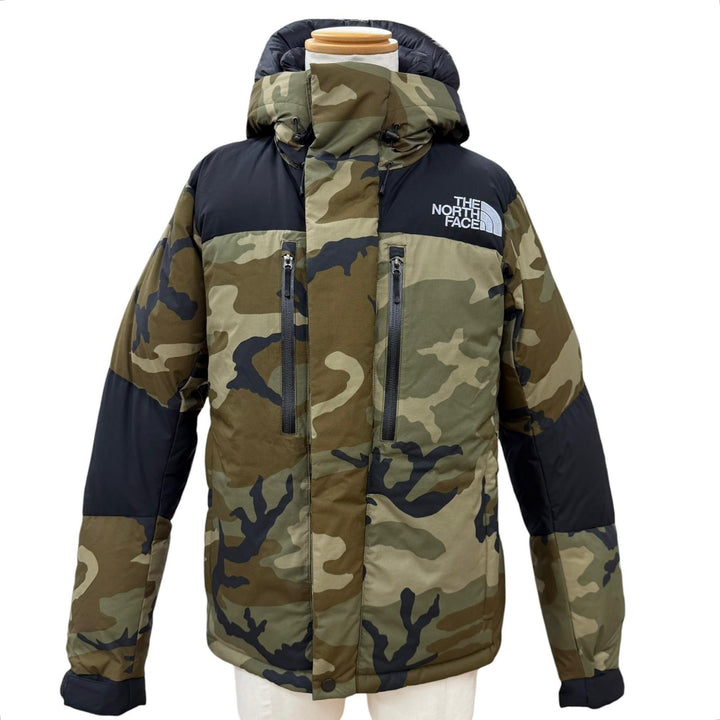 極美品▼THE NORTH FACE ザ・ノースフェイス ND91951 Novelty Baltro Light Jacket GORE-TEX カモフラ柄 ZIP ダウンジャケット M 正規品