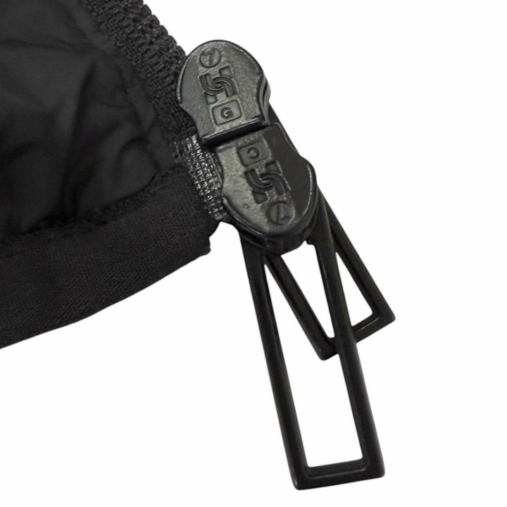 美品□EMPORIO ARMANI エンポリオ アルマーニ 2019年製 3H1B86 フーデッド ダウンジャケット パファージャケット ブラック 54 正規品