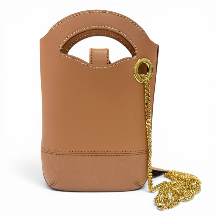 極美品◇Chloe クロエ CHC20AP330C6126B WALDEN ウォールデンフォンポーチ タッセル クロスボディ レザー ショルダーバッグ レディース