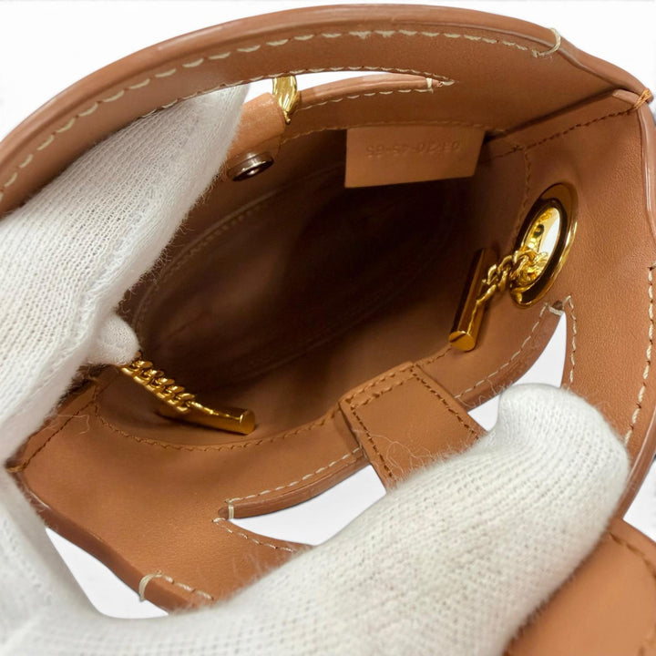 極美品◇Chloe クロエ CHC20AP330C6126B WALDEN ウォールデンフォンポーチ タッセル クロスボディ レザー ショルダーバッグ レディース
