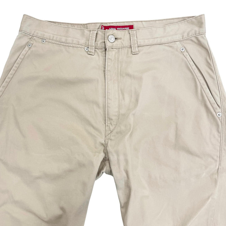 美品▲JUNYA WATANABE LEVIS ジュンヤワタナベ リーバイス 2022年製 WJ-P901 ジェイ・ケイフィーチャー 立体裁断パンツ M 正規品 メンズ