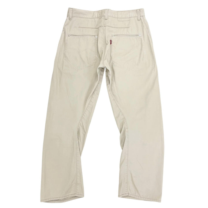 美品▲JUNYA WATANABE LEVIS ジュンヤワタナベ リーバイス 2022年製 WJ-P901 ジェイ・ケイフィーチャー 立体裁断パンツ M 正規品 メンズ