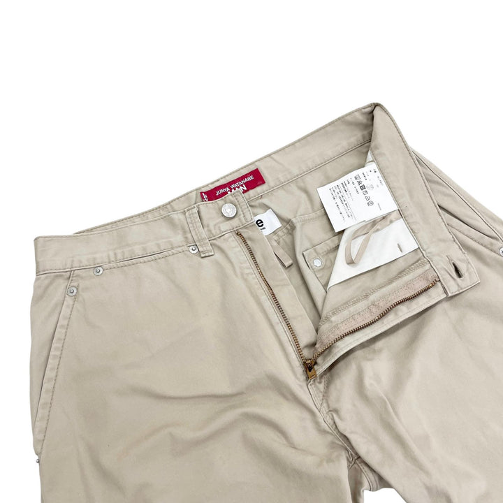 美品▲JUNYA WATANABE LEVIS ジュンヤワタナベ リーバイス 2022年製 WJ-P901 ジェイ・ケイフィーチャー 立体裁断パンツ M 正規品 メンズ