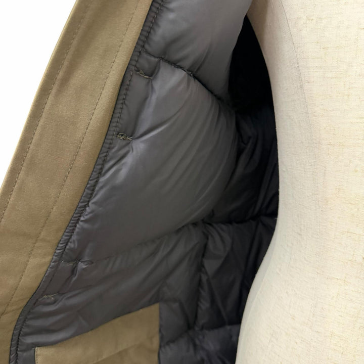 未使用品□CANADA GOOSE カナダグース 3438JM JASPER ジャスパー コヨーテファーフーデッド ダウンジャケット M アース カナダ製 正規品