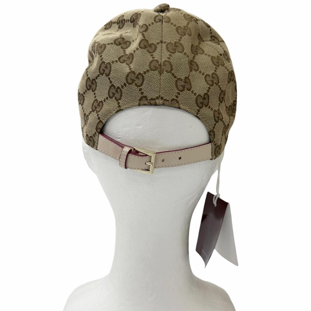 未使用品□GUCCI グッチ 2025年製 847862 ヒグチユウコ ボー＆ボリス GGキャンバス 日本限定 ベースボールキャップ M/57cm イタリア製