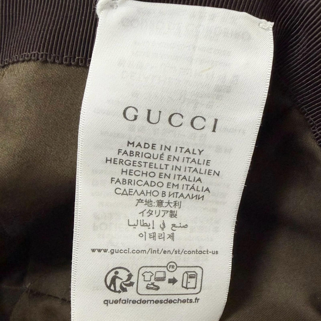 未使用品□GUCCI グッチ 2025年製 847862 ヒグチユウコ ボー＆ボリス GGキャンバス 日本限定 ベースボールキャップ M/57cm イタリア製